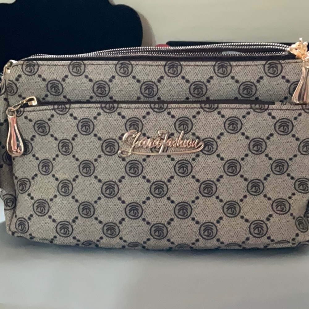 Brown Patterned Women's Bag